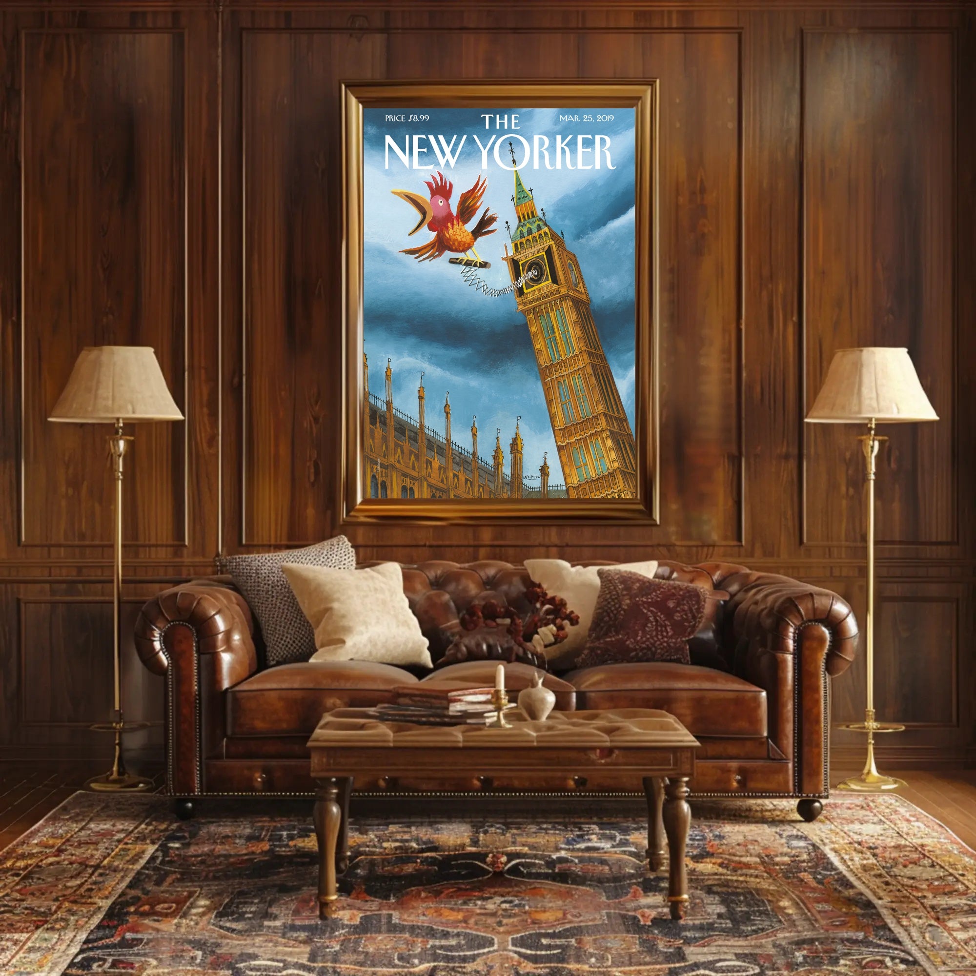 Big Ben Fantasy London Artistic Poster PosterGoat