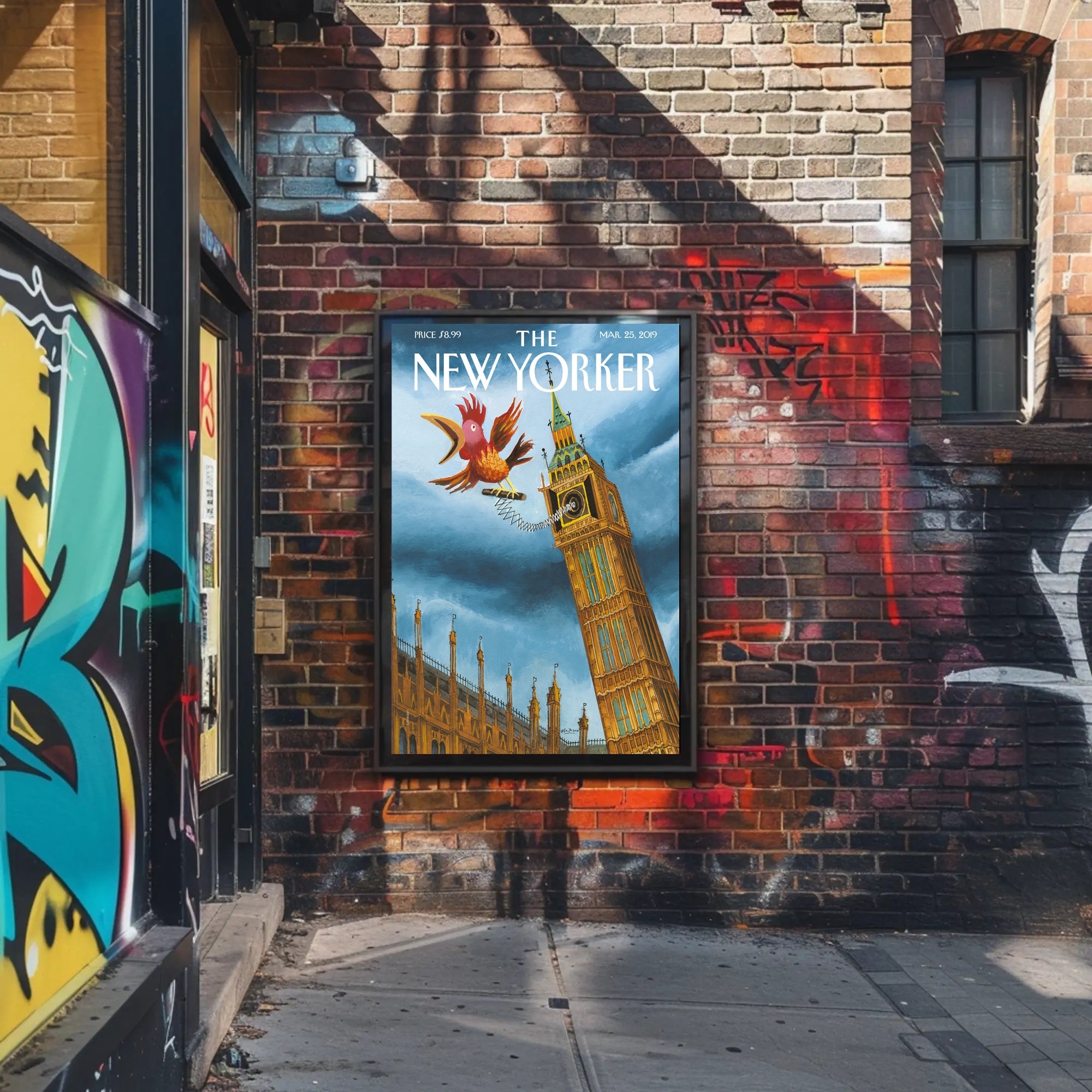 Big Ben Fantasy London Artistic Poster PosterGoat