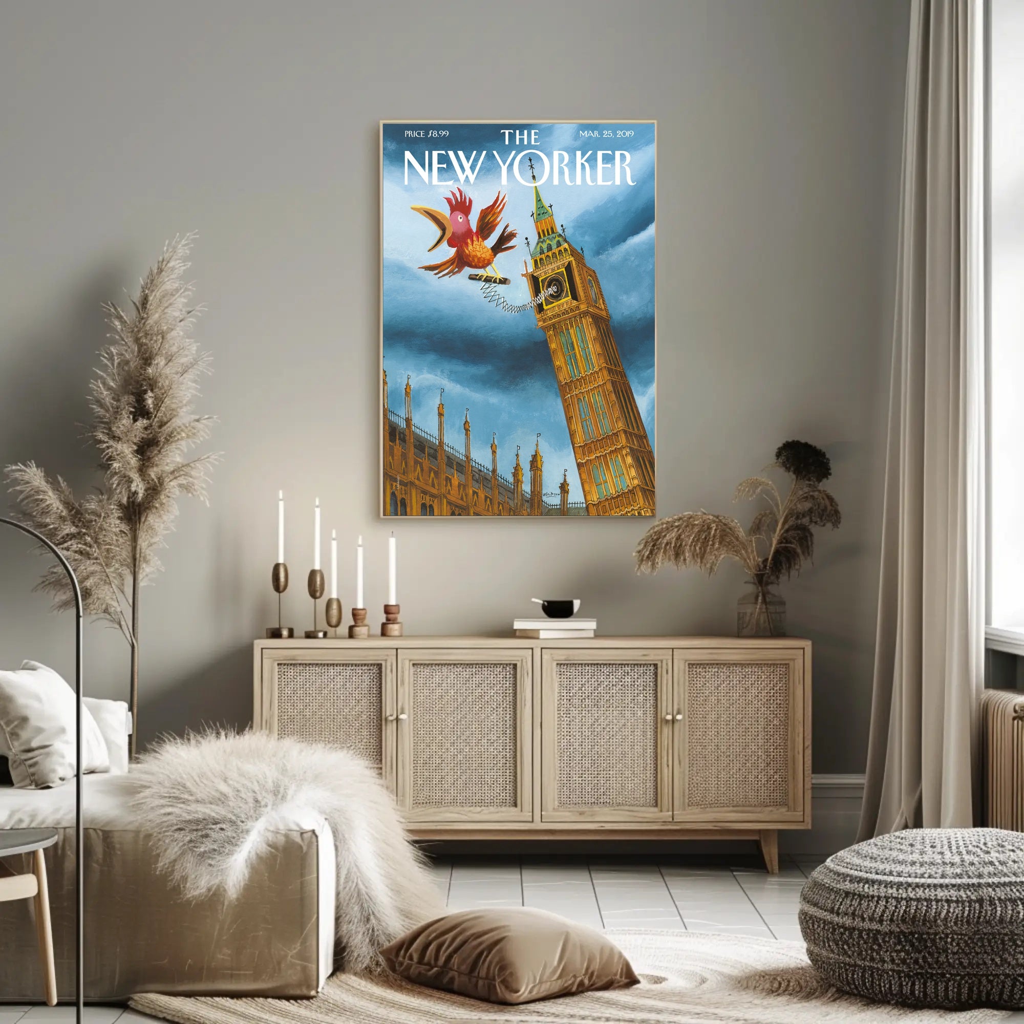 Big Ben Fantasy London Artistic Poster PosterGoat