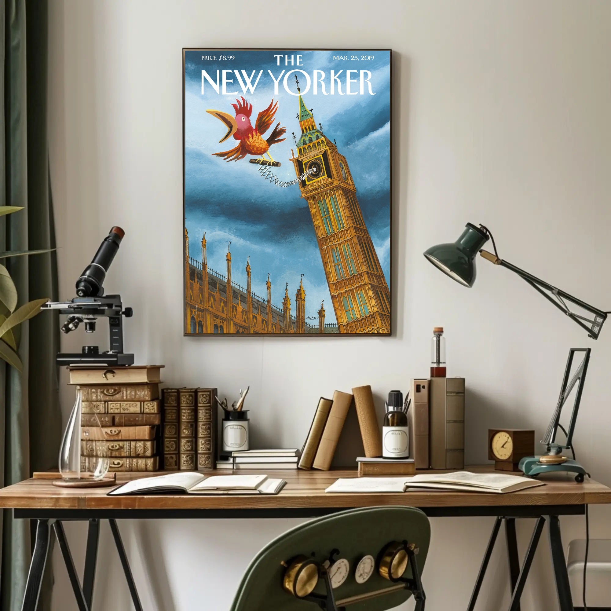 Big Ben Fantasy London Artistic Poster PosterGoat