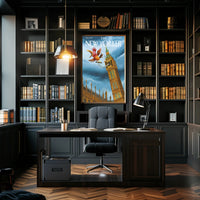 Big Ben Fantasy London Artistic Poster PosterGoat