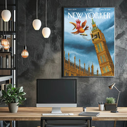Big Ben Fantasy London Artistic Poster PosterGoat