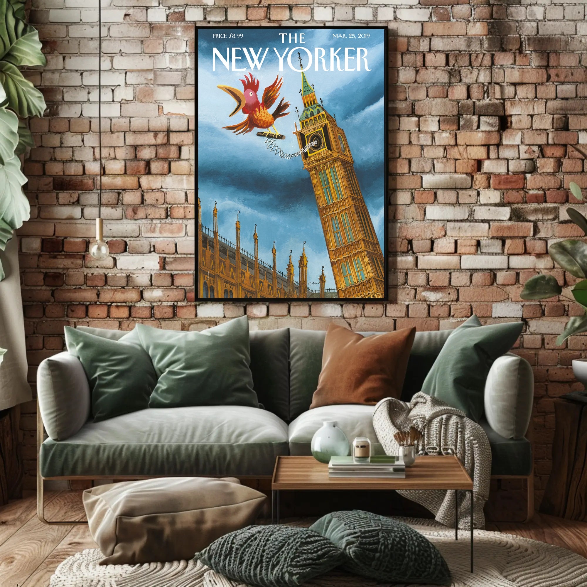 Big Ben Fantasy London Artistic Poster PosterGoat