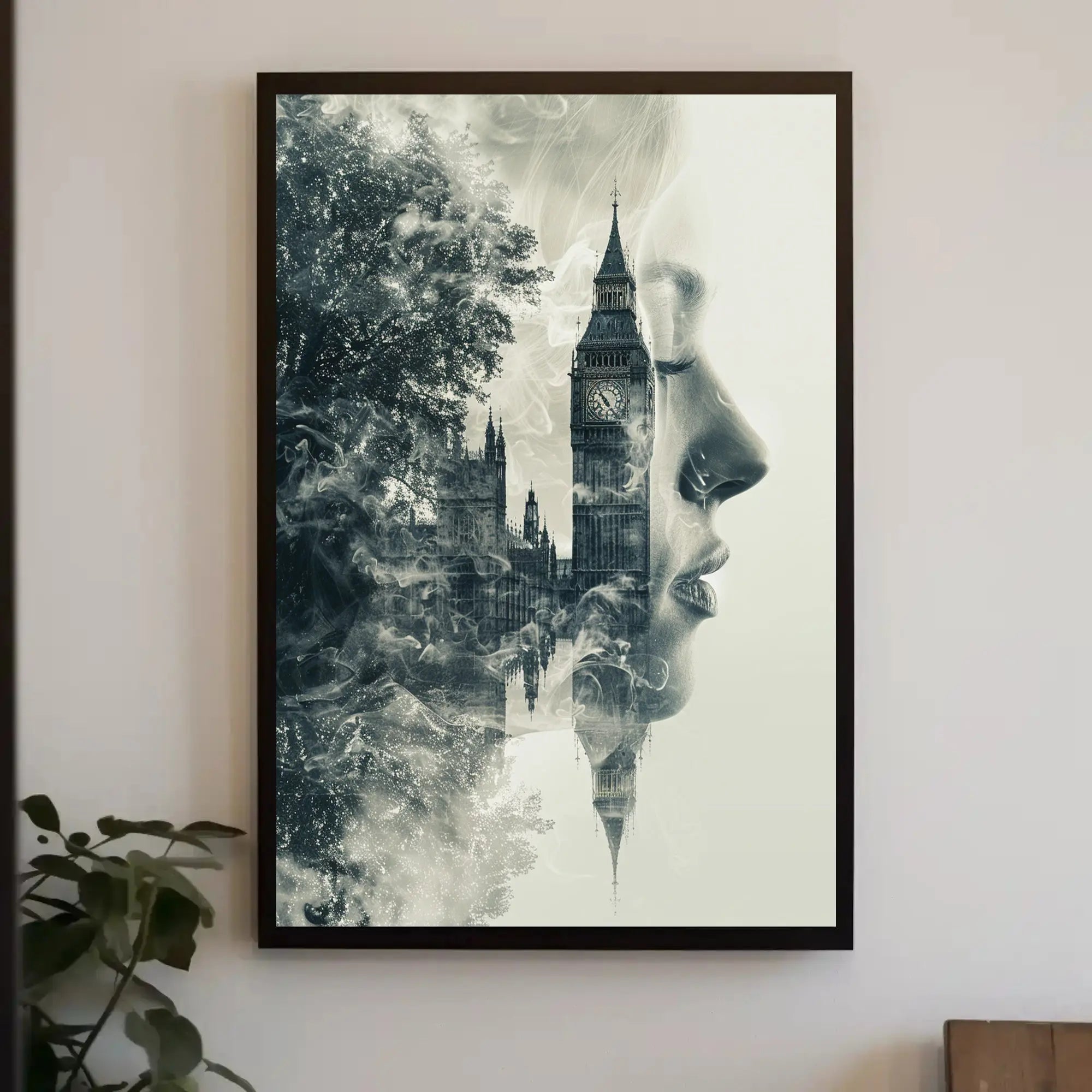 Big Ben London Dreamy Identity Artistic Poster PosterGoat