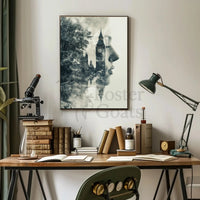 Big Ben London Dreamy Identity Artistic Poster PosterGoat