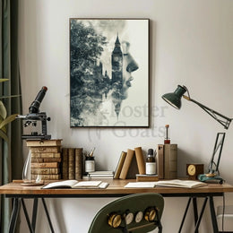 Big Ben London Dreamy Identity Artistic Poster PosterGoat