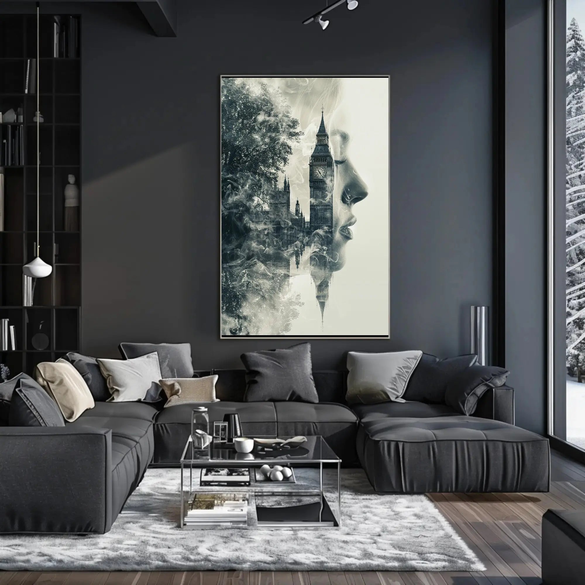 Big Ben London Dreamy Identity Artistic Poster PosterGoat
