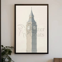 Big Ben London Travel Art Print - Travel Poster PosterGoat