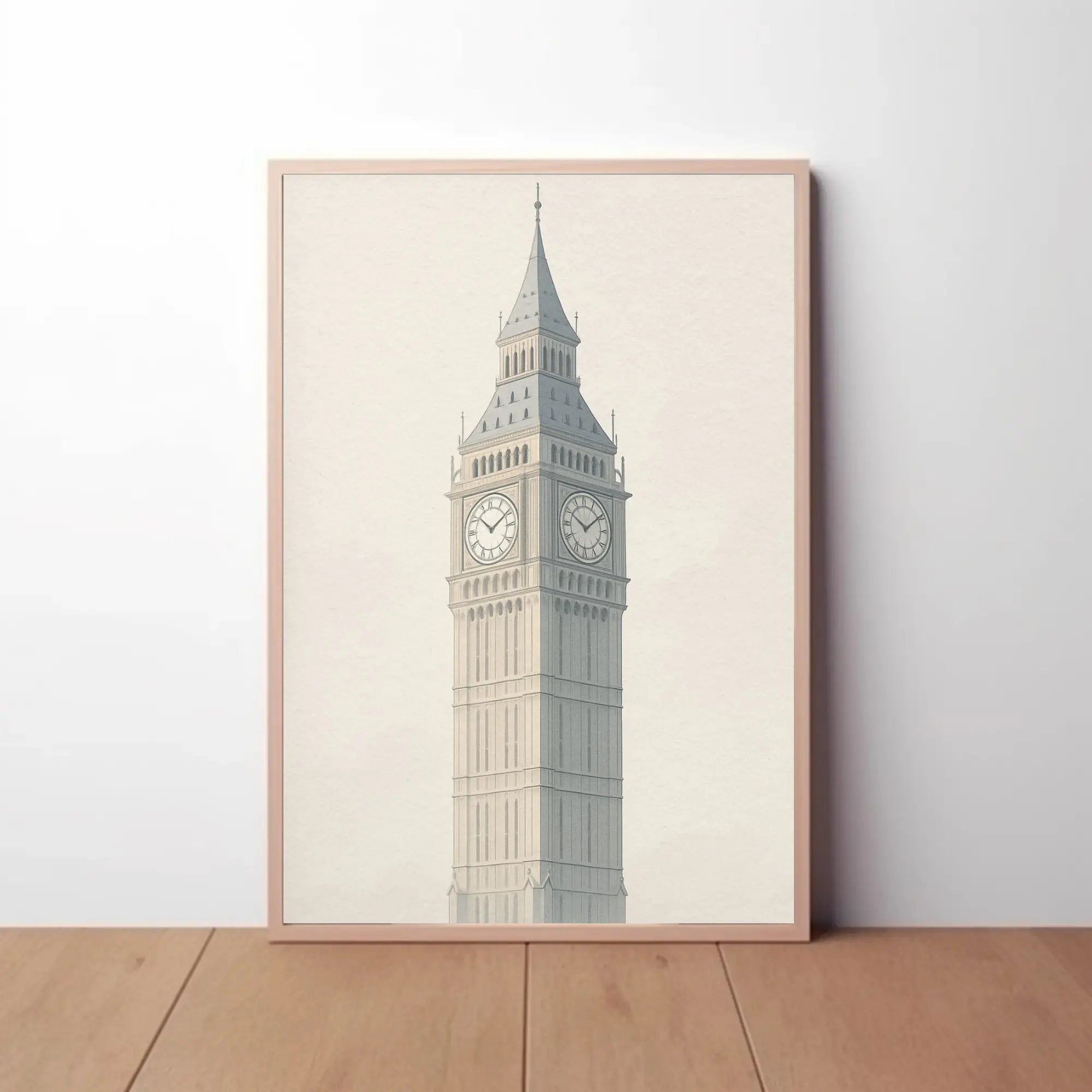 Big Ben London Travel Art Print - Travel Poster PosterGoat