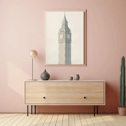 Big Ben London Travel Art Print - Travel Poster PosterGoat
