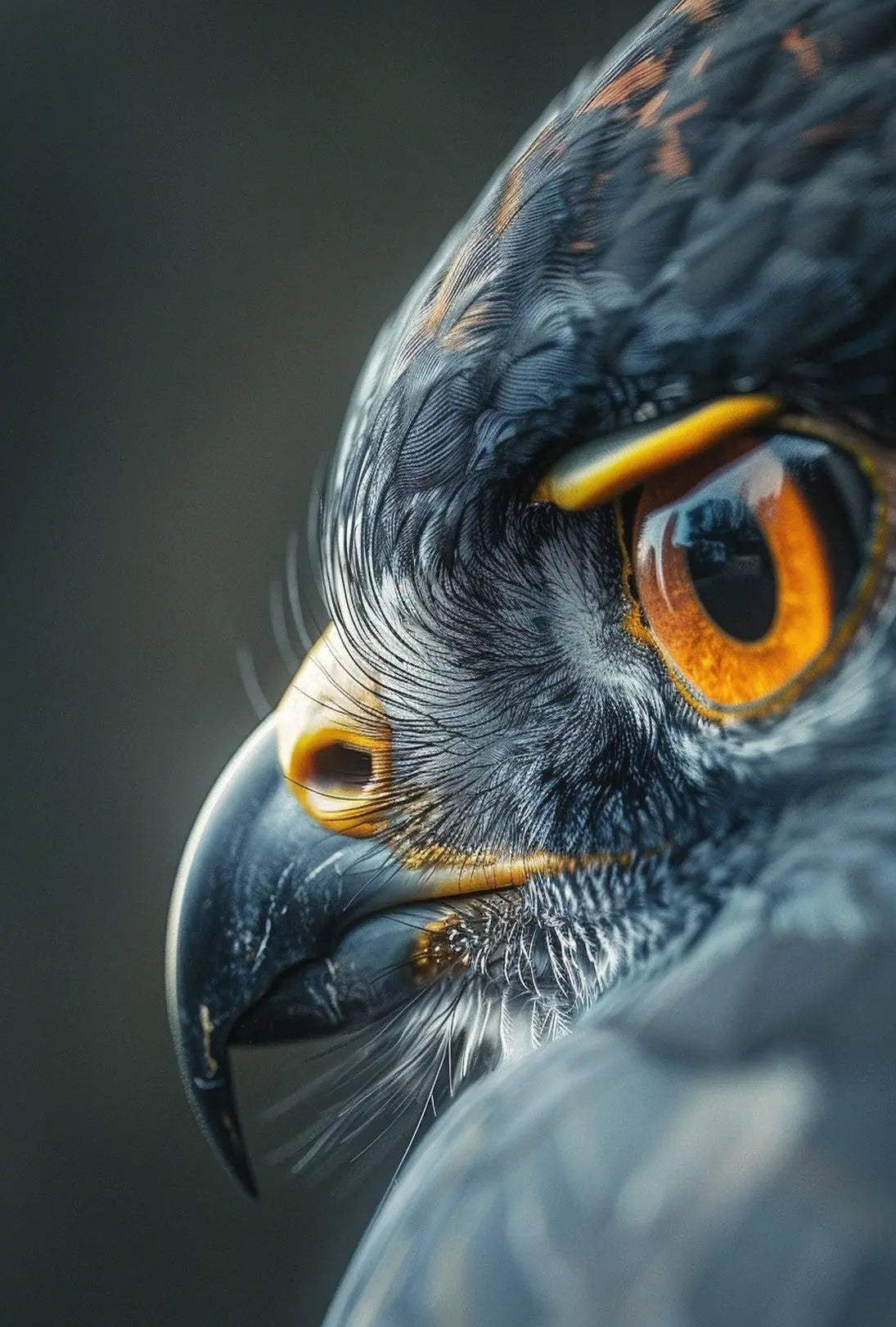 Bird of Prey Close-Up Photographic Animal Poster PosterGoat