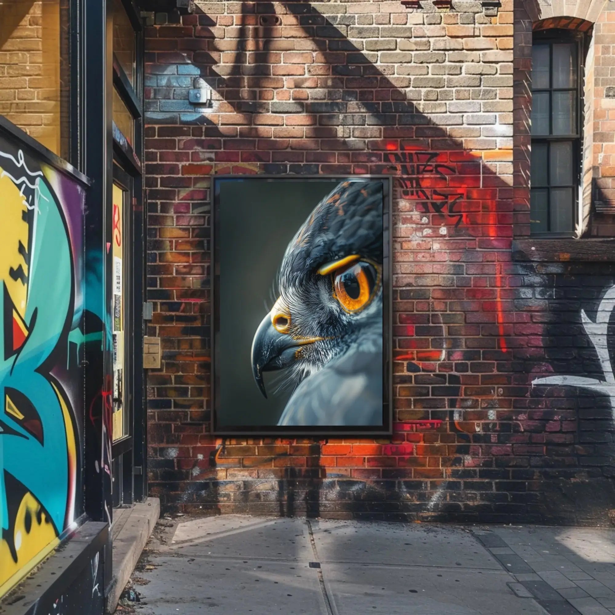 Bird of Prey Close-Up Photographic Animal Poster PosterGoat