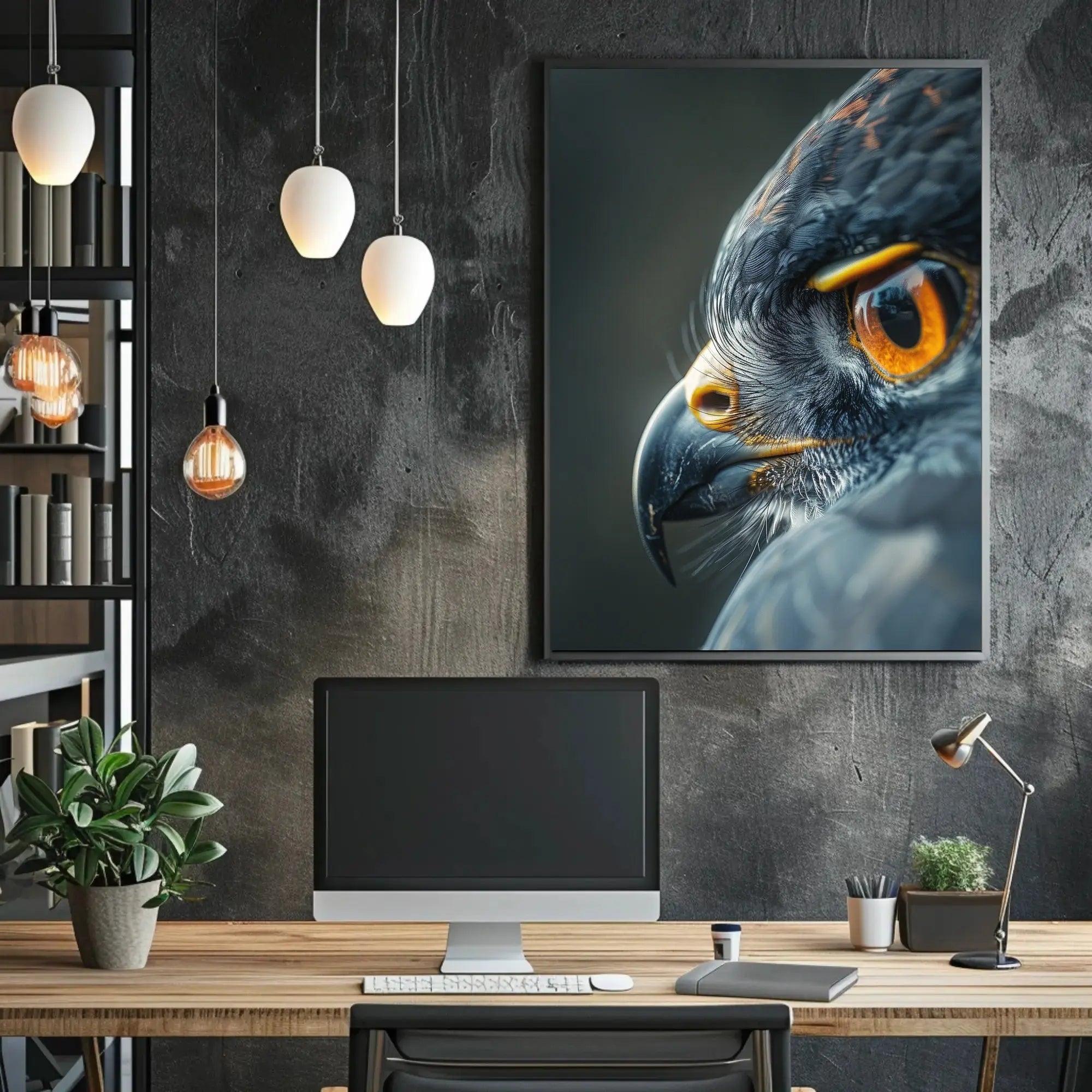 Bird of Prey Close-Up Photographic Animal Poster PosterGoat