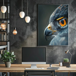 Bird of Prey Close-Up Photographic Animal Poster PosterGoat
