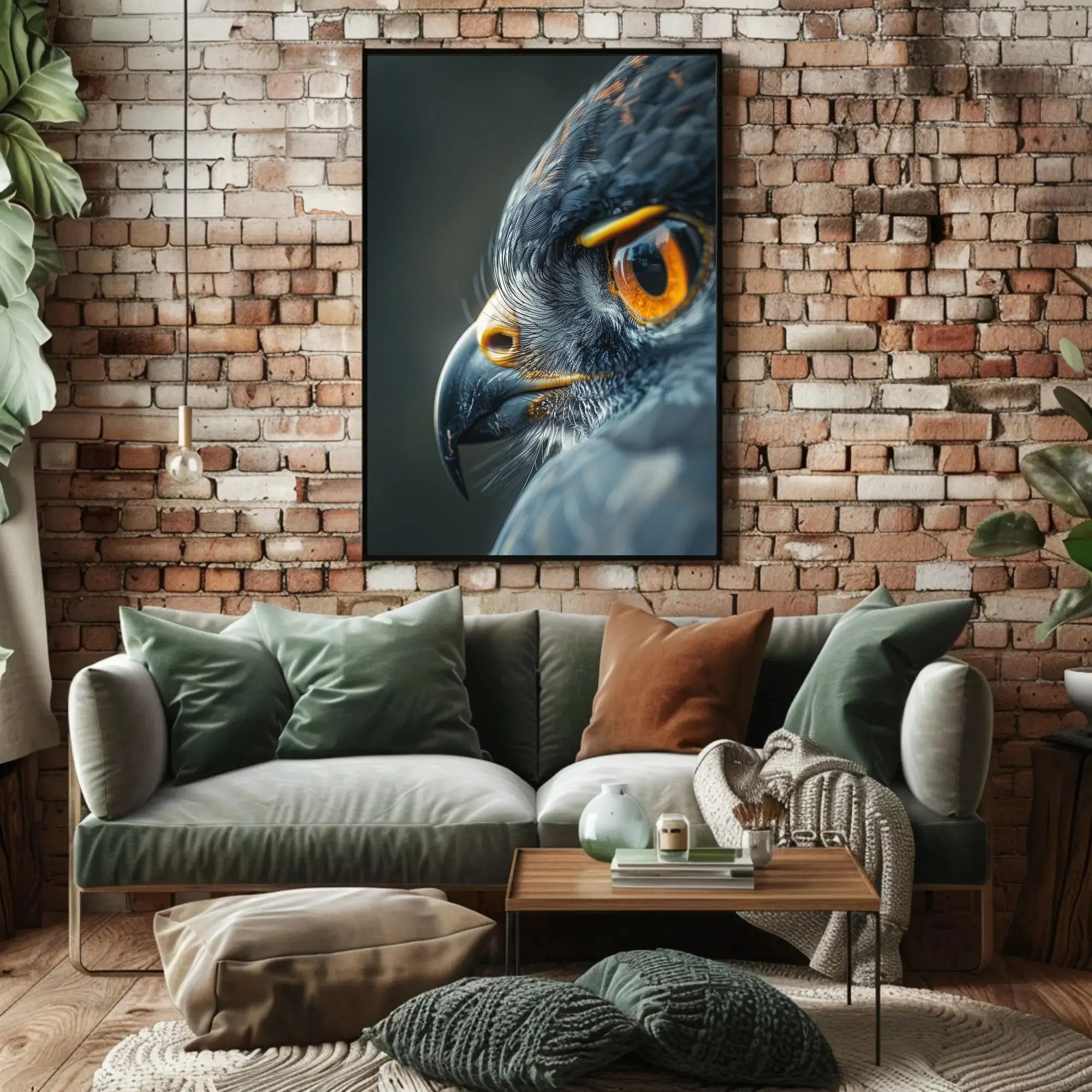 Bird of Prey Close-Up Photographic Animal Poster PosterGoat