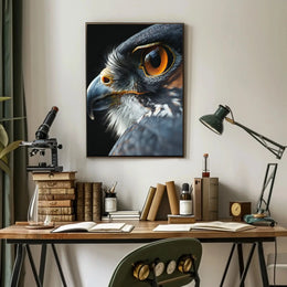 Bird of Prey Hyper-Realistic Animal Poster PosterGoat