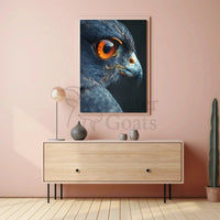 Bird of Prey Hyper-Realistic Art Animal Poster PosterGoat