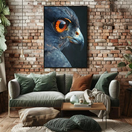 Bird of Prey Hyper-Realistic Art Animal Poster PosterGoat