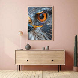 Bird of Prey Hyper-Realistic Art in Animal Poster PosterGoat
