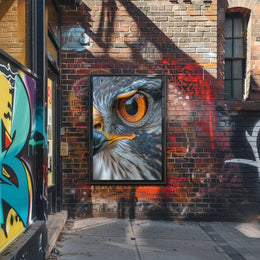 Bird of Prey Hyper-Realistic Art in Animal Poster PosterGoat