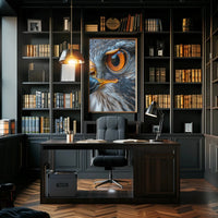 Bird of Prey Hyper-Realistic Art in Animal Poster PosterGoat