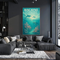 Biscayne National Park Wall Art Discover Depths PosterGoat