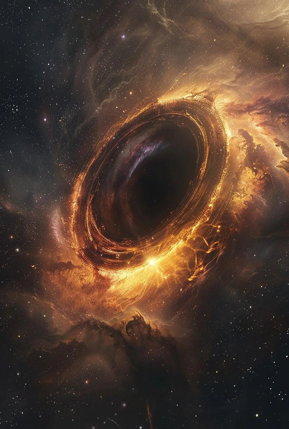 Black Hole Cosmic Wonder Poster PosterGoat
