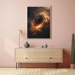Black Hole Cosmic Wonder Poster PosterGoat