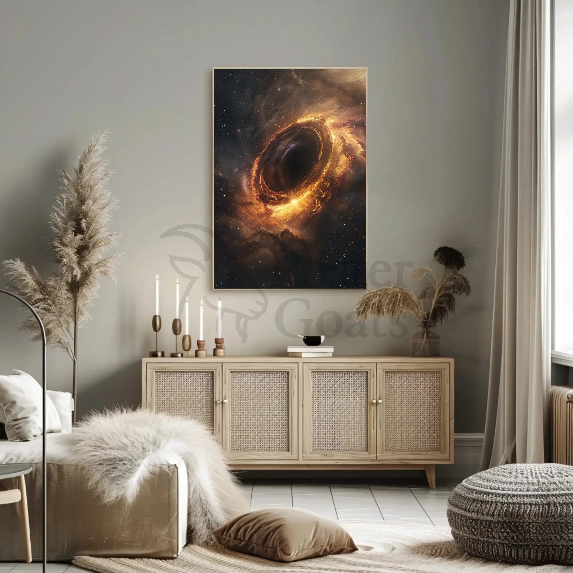 Black Hole Cosmic Wonder Poster PosterGoat