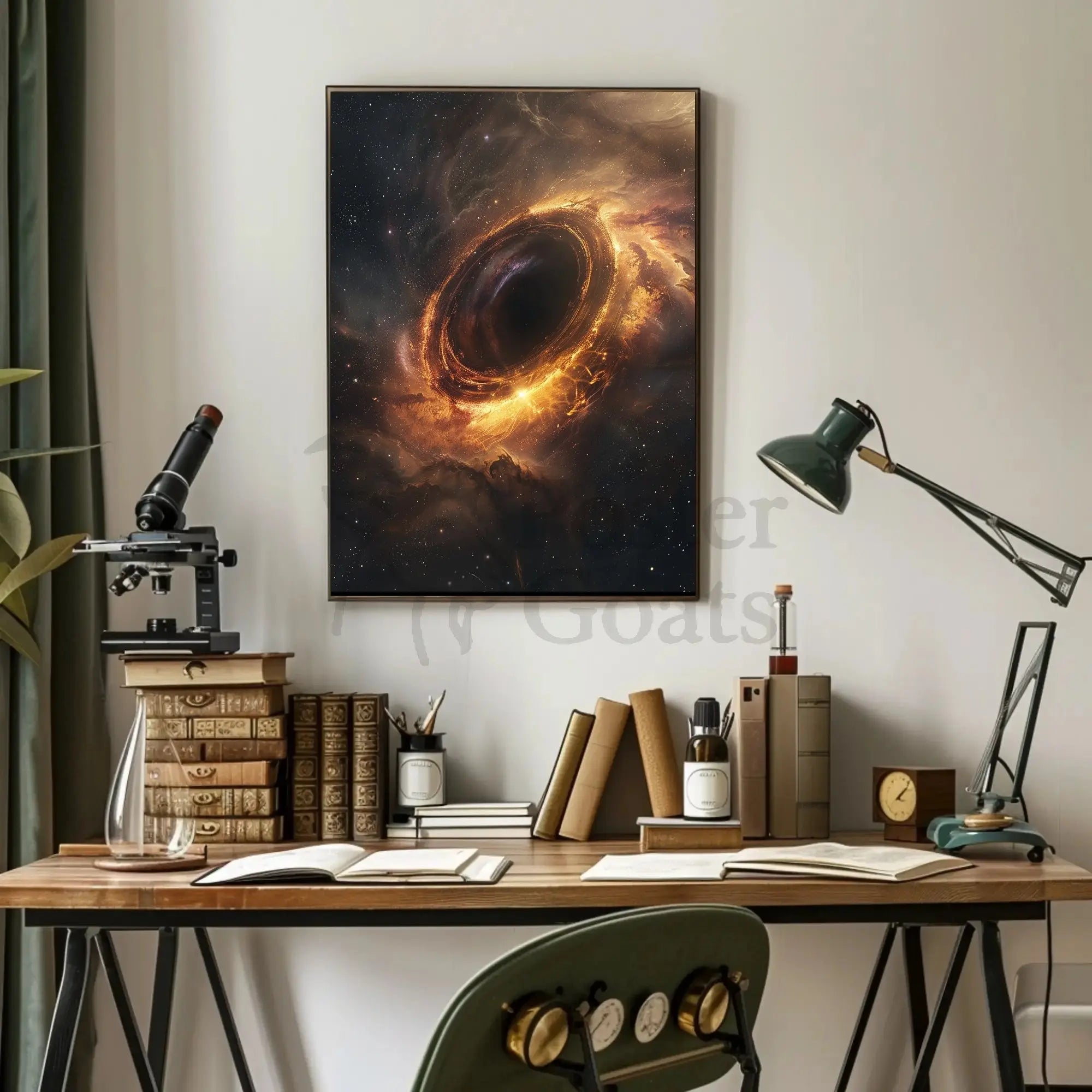 Black Hole Cosmic Wonder Poster PosterGoat