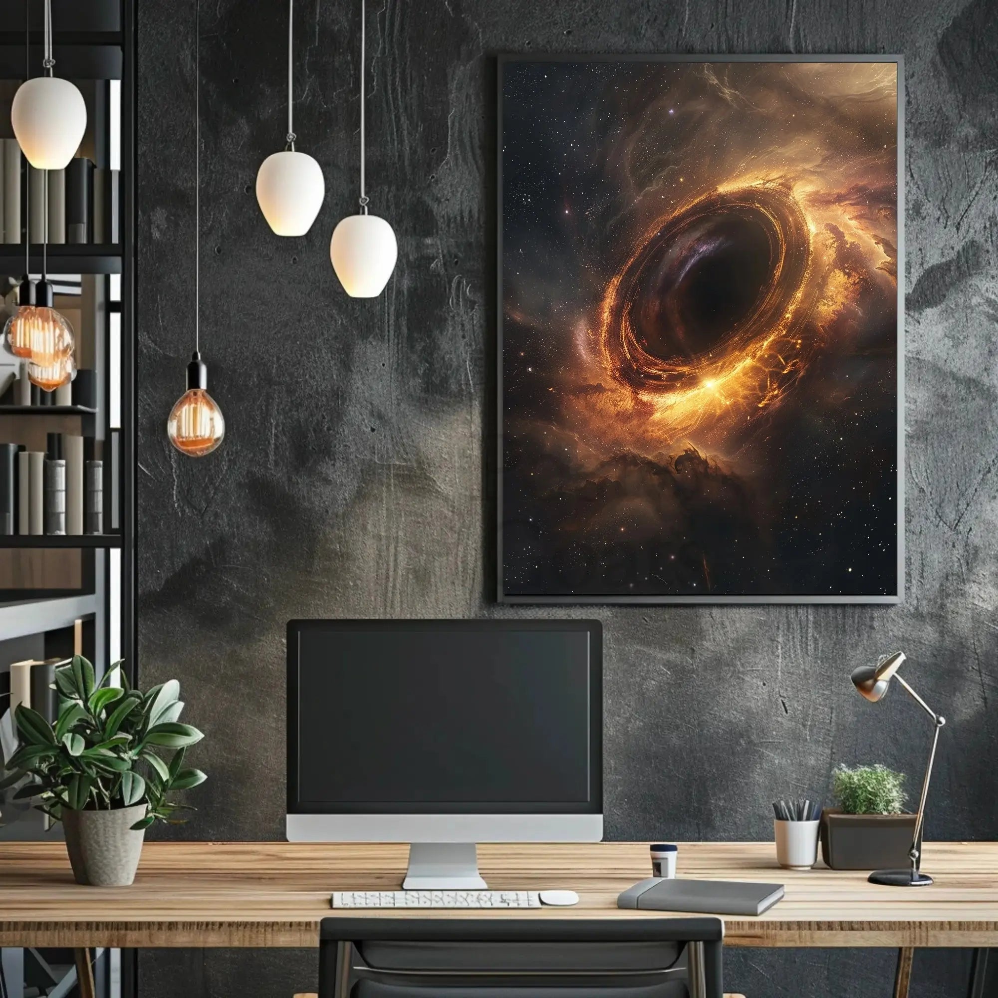 Black Hole Cosmic Wonder Poster PosterGoat