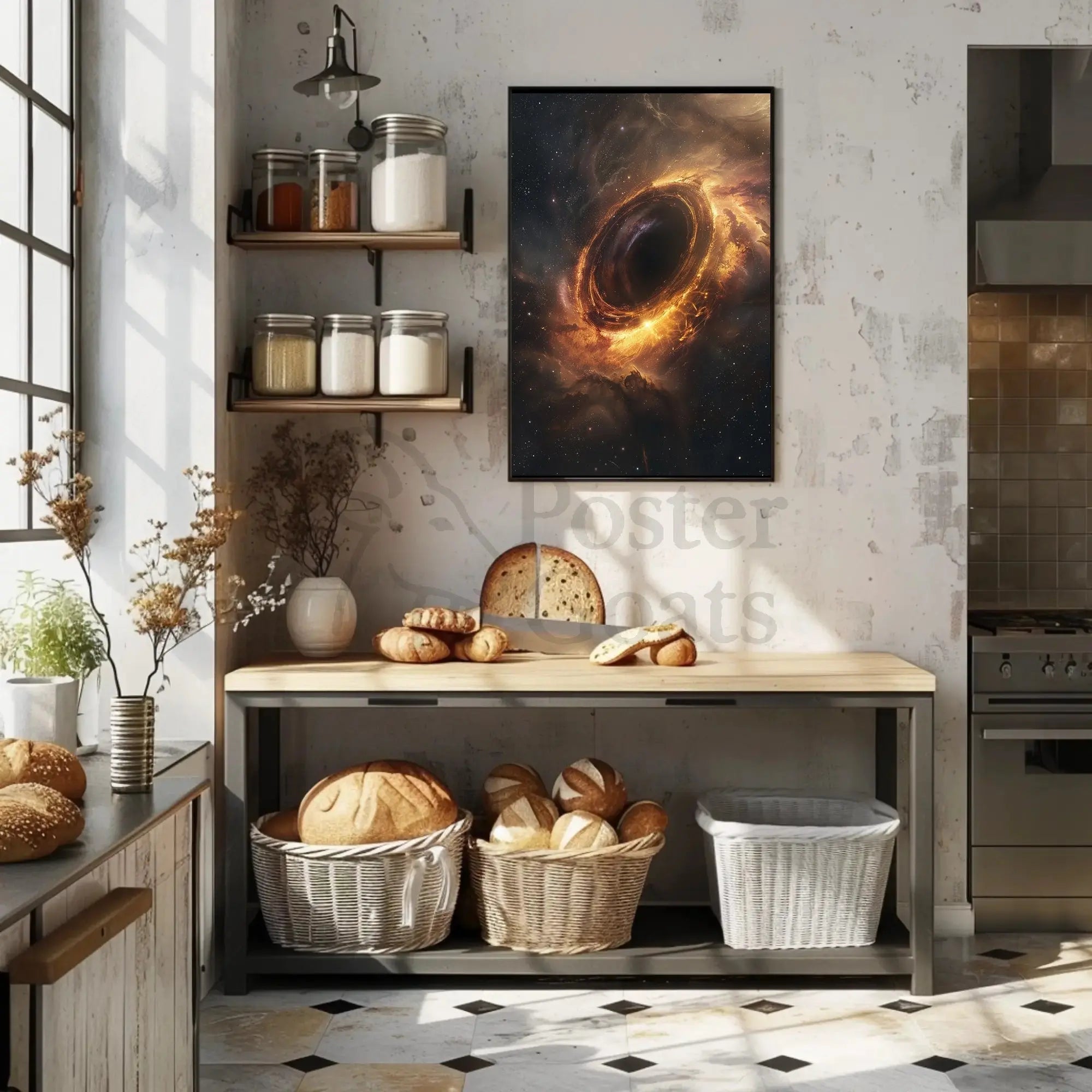 Black Hole Cosmic Wonder Poster PosterGoat