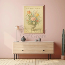 Blooming Spring Elegance Artistic or Pop Culture Poster PosterGoat