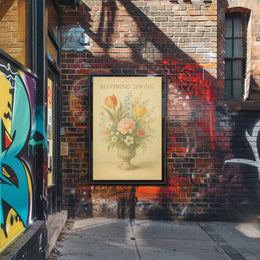 Blooming Spring Elegance Artistic or Pop Culture Poster PosterGoat