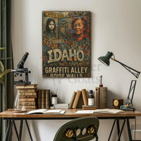Boise Street Culture Graffiti Art Poster PosterGoat