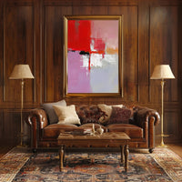 Bold Color Blocks Abstract Art Poster PosterGoat