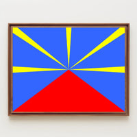 Bold Geometric Abstract Art Poster: Vibrant Modern Design PosterGoat