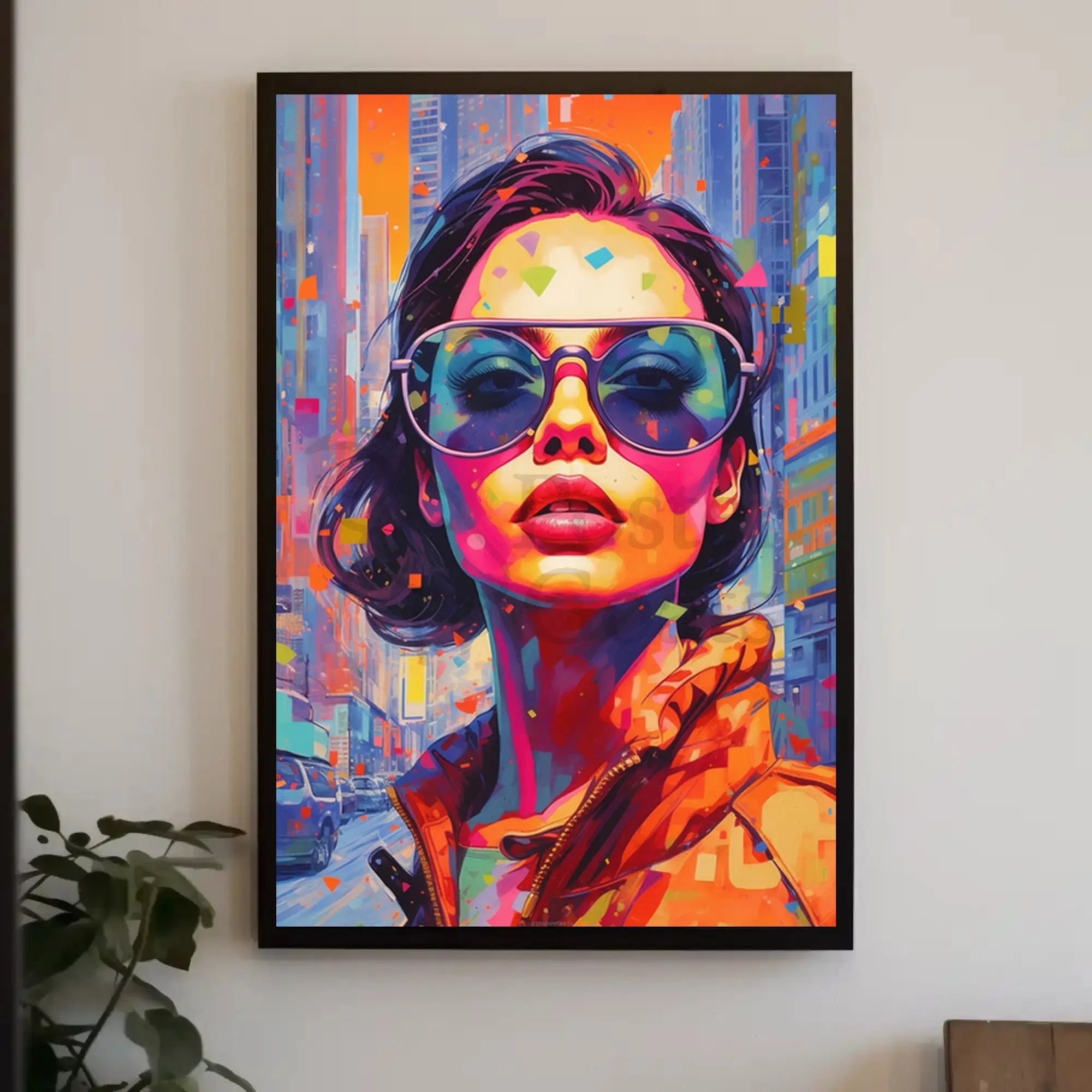 Bold Urban Chic Art Deco Style - Artistic Poster PosterGoat