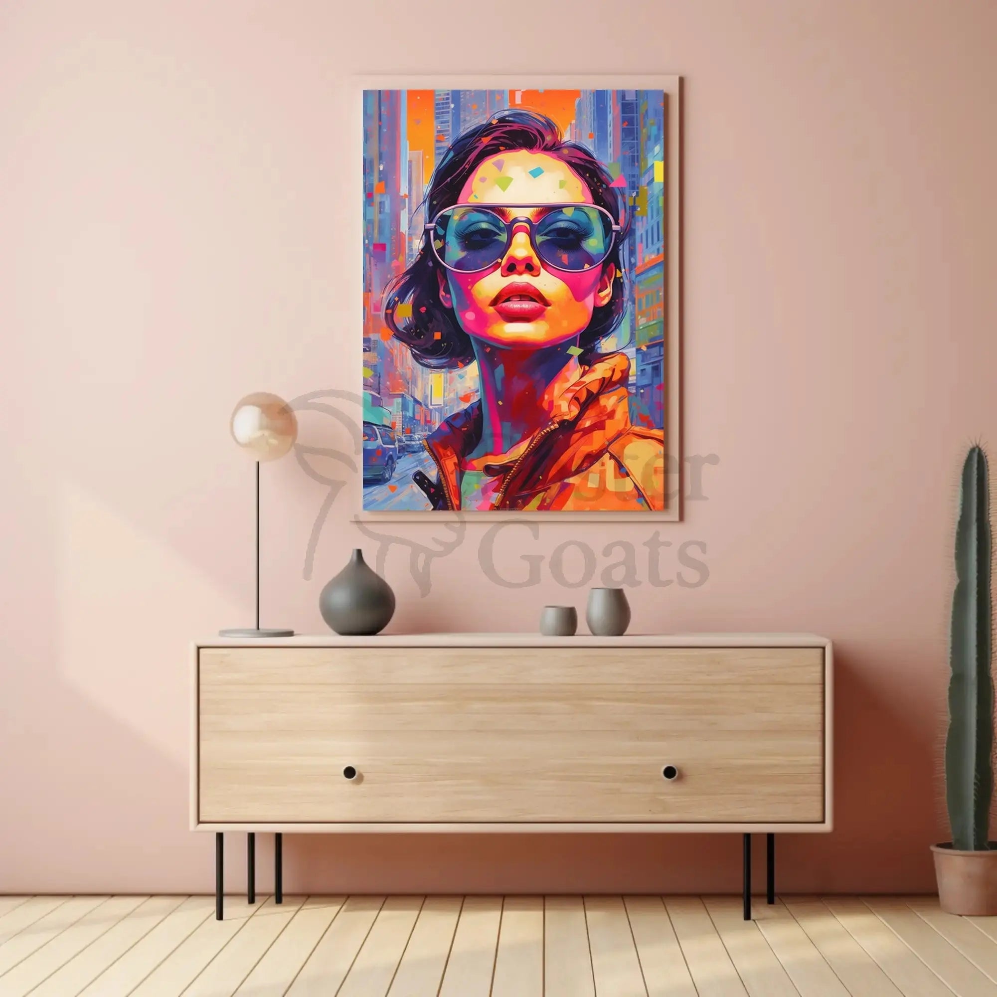 Bold Urban Chic Art Deco Style - Artistic Poster PosterGoat