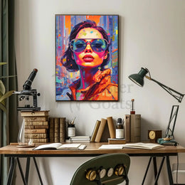 Bold Urban Chic Art Deco Style - Artistic Poster PosterGoat