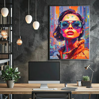 Bold Urban Chic Art Deco Style - Artistic Poster PosterGoat