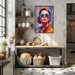 Bold Urban Chic Art Deco Style - Artistic Poster PosterGoat