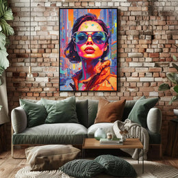 Bold Urban Chic Art Deco Style - Artistic Poster PosterGoat