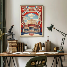 Bolshoi Theatre Architectural Artwork Cultural or Heritage Poster PosterGoat