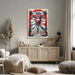 Bonampak Mayan Culture Heritage Vibrant Artistic Poster PosterGoat