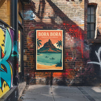 Bora Bora French Polynesia Poster PosterGoat