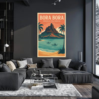 Bora Bora French Polynesia Poster PosterGoat