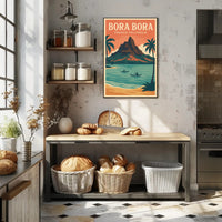 Bora Bora French Polynesia Poster PosterGoat