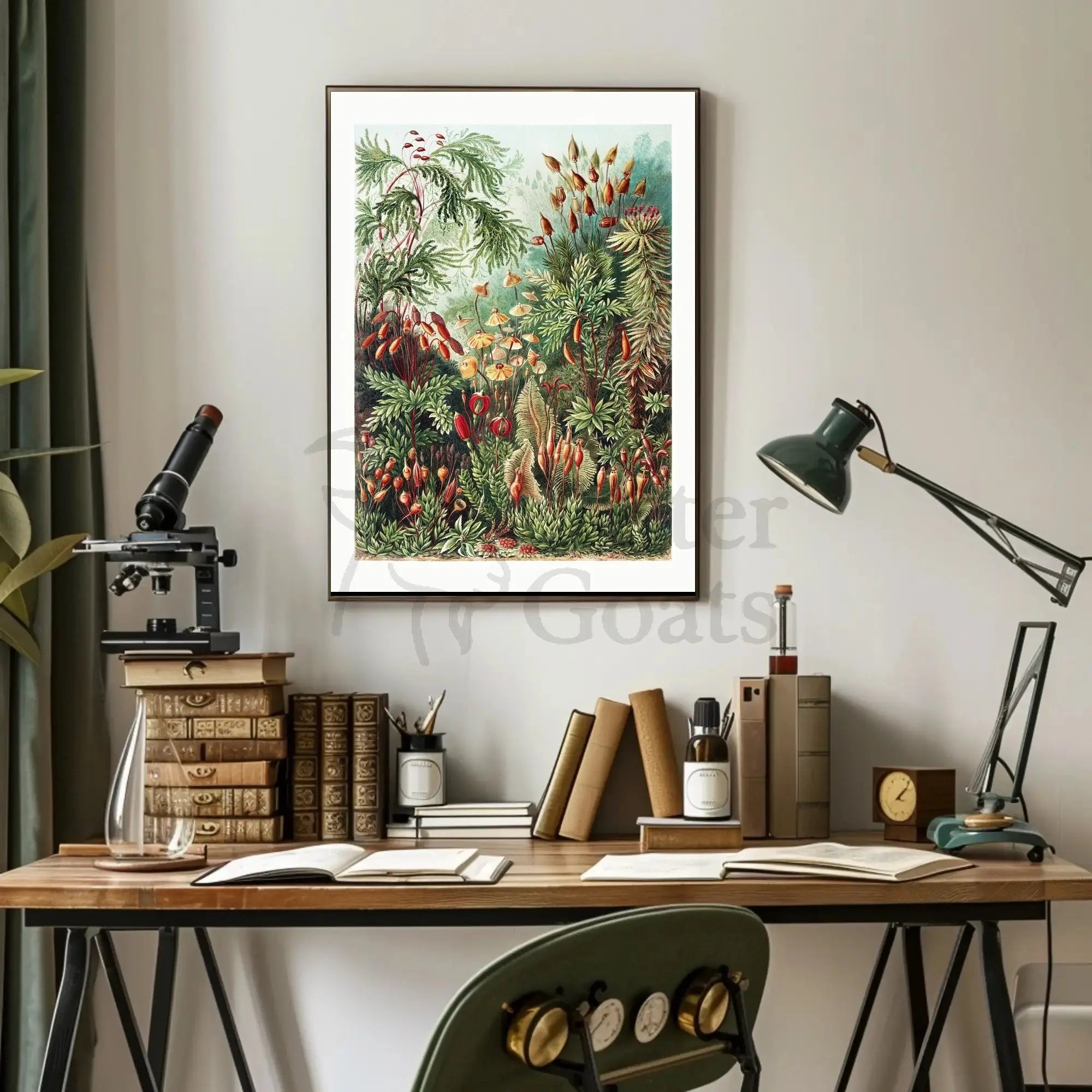 Botanical Wonders: Vintage Natural History Poster PosterGoat