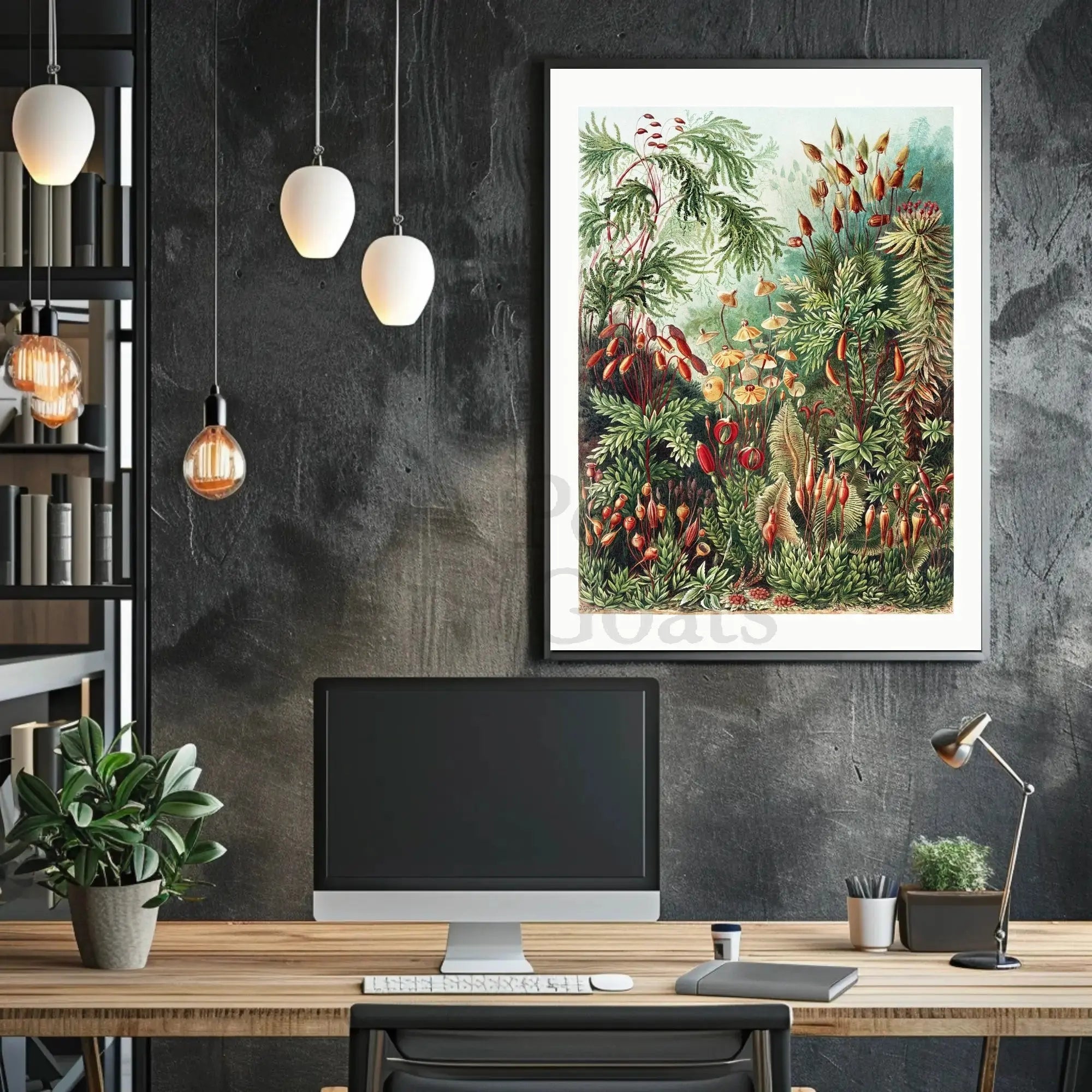 Botanical Wonders: Vintage Natural History Poster PosterGoat